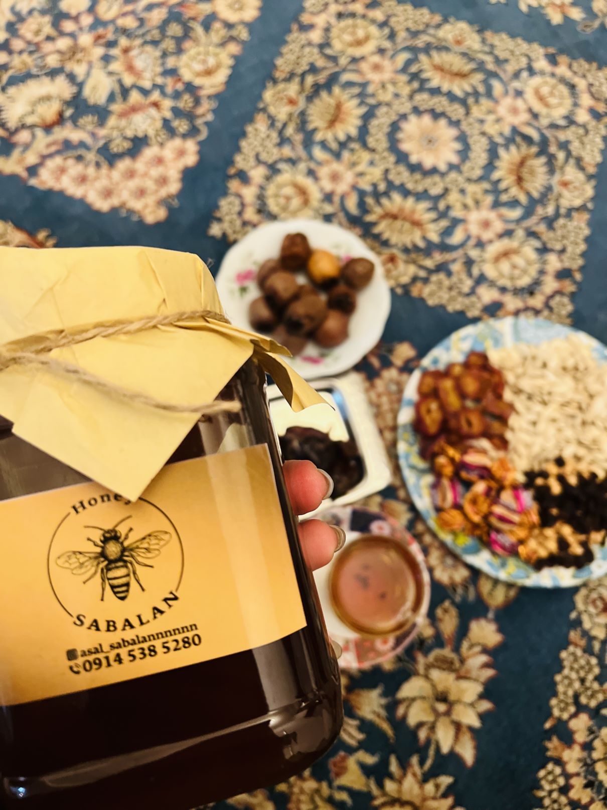 عسل ناب سبلان